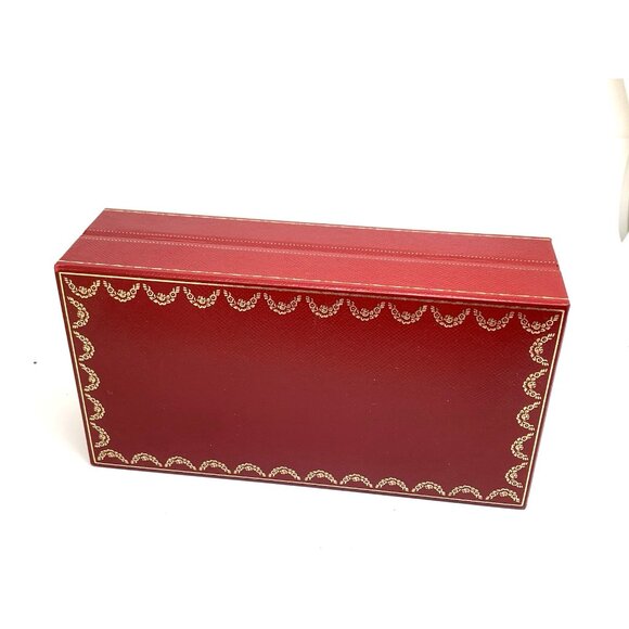 Cartier Glasses Sunglasses Hard Case Red Presentation Box Empty COT80023. - Picture 4 of 12
